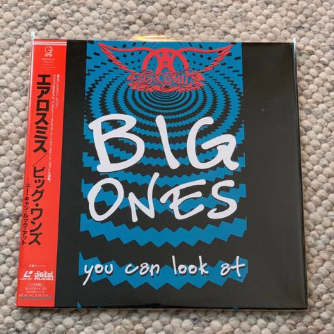 LASERDISC: Aerosmith – Big Ones You Can Look At (1994)