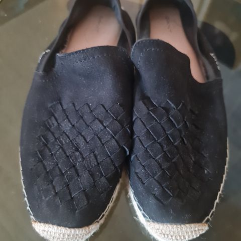 Espadrillos fra GANT, str.41, svart