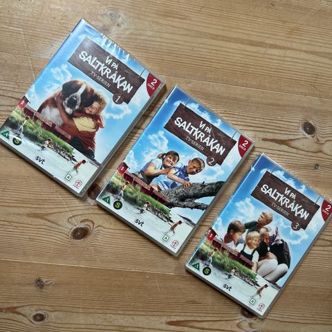 Uåpnet! Vi på Samtkråkan DVD 1-2-3