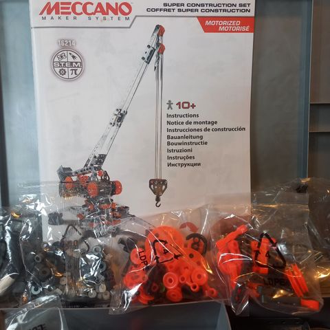 Meccano - heisekran