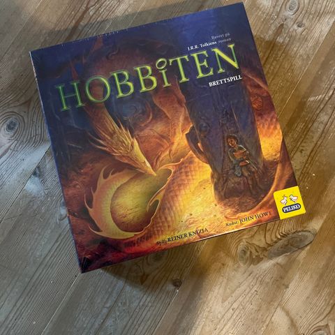 Hobbiten brettspill- uåpnet