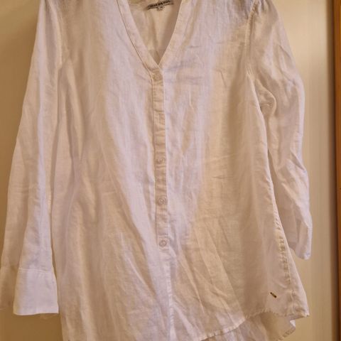 Jean Paul linskjorte, hvit M-L
