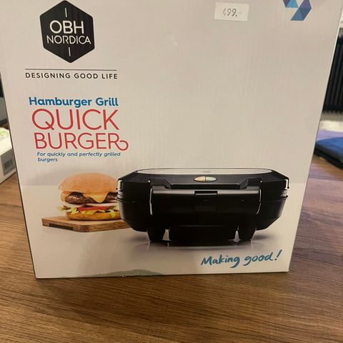 OBH Nordica Quick Burger