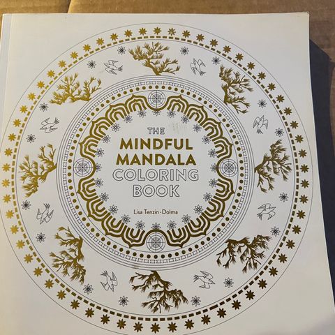 Mindful mandala coloring book for voksne