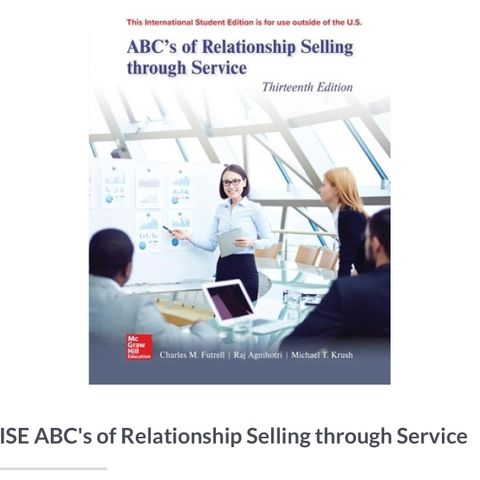 Pensumbok - ABC’s of relationship selling through service
