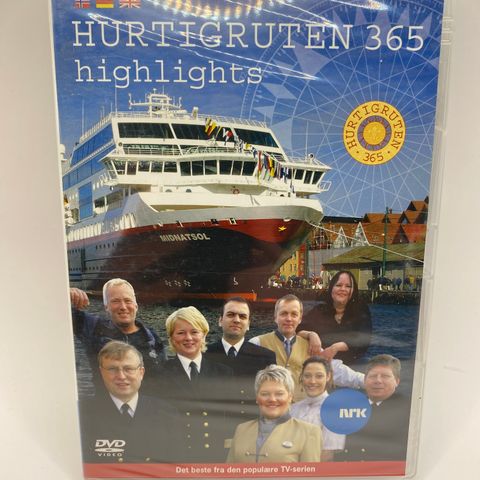 Hurtigruten 365 (Ny i plast) DVD