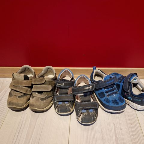 Joggesko gortex og sandal str 22