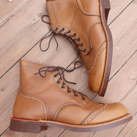 Red Wing Brogue Ranger, 8128, Velva Retan, US9.5D, EU42.5, UK8.5 -