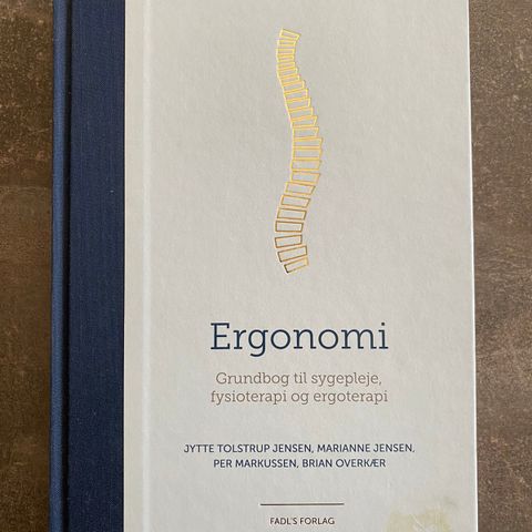 Ergonomi Grundbog til sygepleje, fysioterapi og ergoterapi