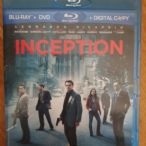 INCEPTION BLU-RAY og dvd