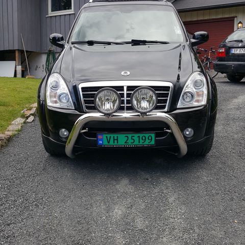 Frontbøyle/kufanger. Ssangyong rexton.