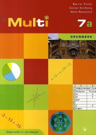 Multi 7a: grunnbok : matematikk for barnetrinnet.