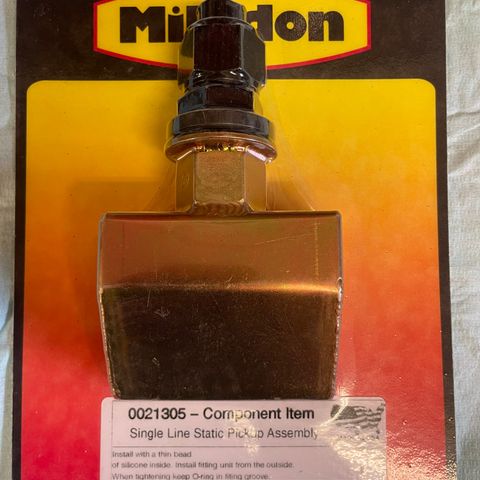 Milodon Oil pickup for eksternt olje system Mopar