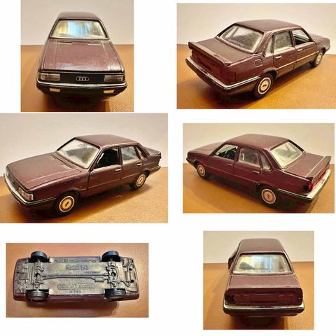 Sjelden Audi 90 Quattro - Charak model 1:43 - Solid metall