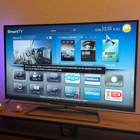 Philips 42PUS8508/12 42" 4K Smart TV Ambilight