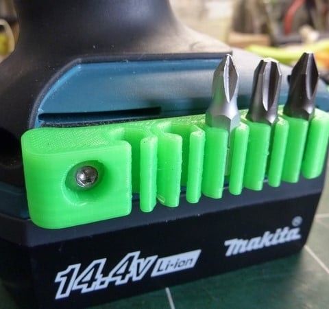 Makita Drill-Bit holder (plass til fem bits)