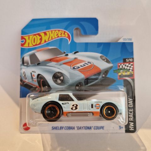 Hot Wheels Shelby Cobra Daytona Coupe Gulf