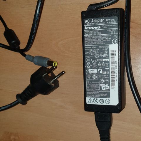 ThinkPad 90W AC Power Adapter Charger (Round Tip) ( 20V 4.5A ) [ ADLX90NDT3A ]