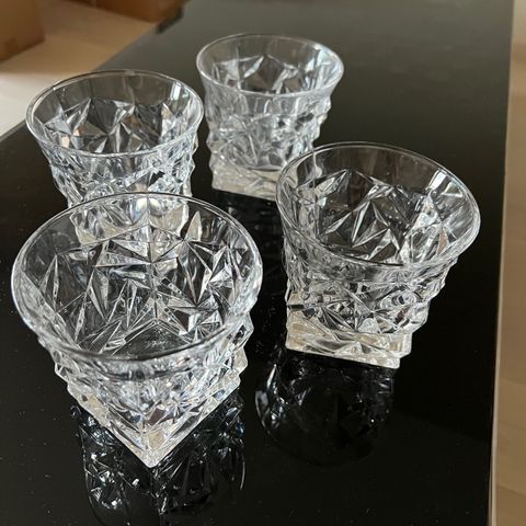 4 stk Whiskeyglass