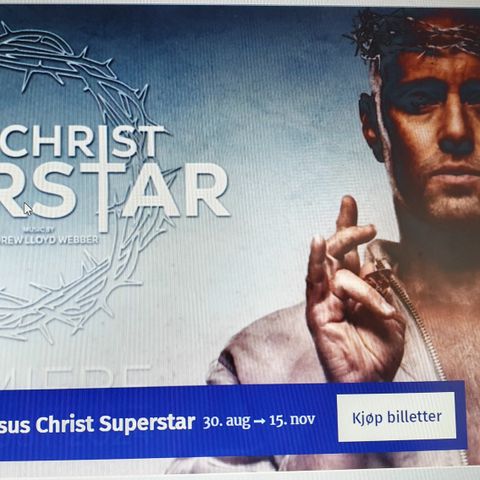 JESUS CHRIST  SUPERSTAR