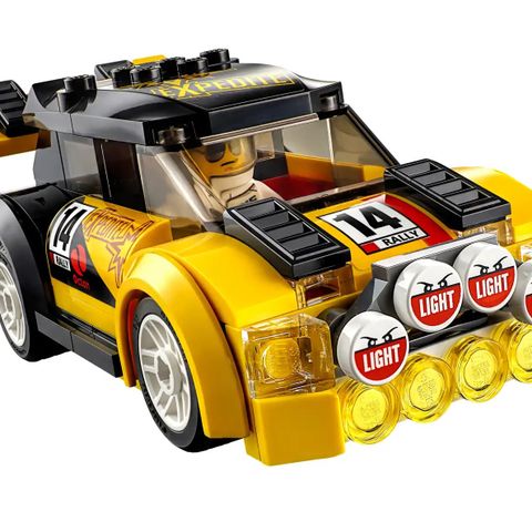 Lego city 60113 rallybil