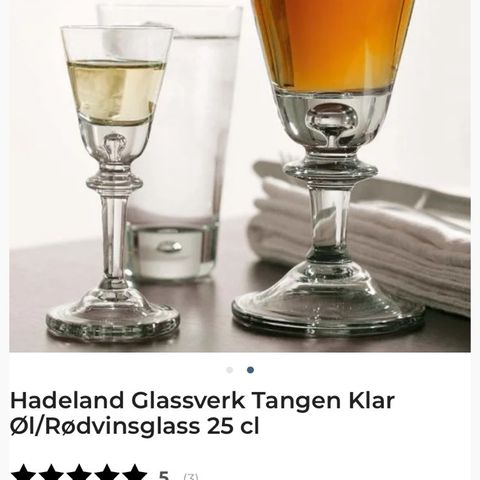 Tangen vinglass