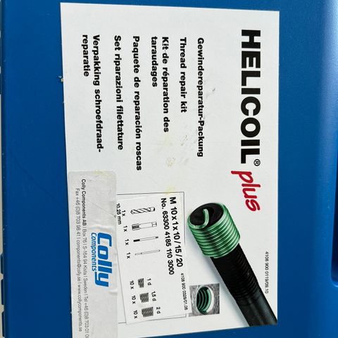 Helicoil plus løsgjengesett