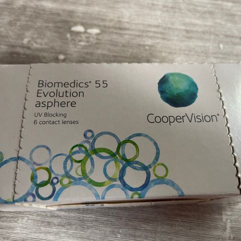 Biomedicls’ 55 Evolution månedslinser -5.75
