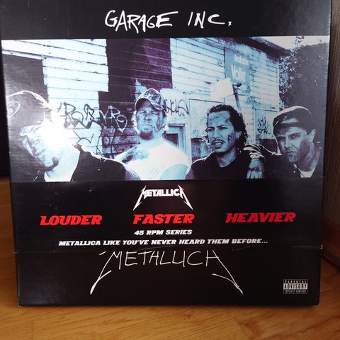 Metallica - Garage Inc. 6 LP Boks.