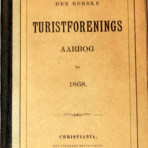 DNT Årbok 1868, opptrykk 1943