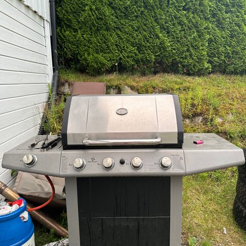 GASSGRILL 4+1 BRENNERE FLOTT GRILL