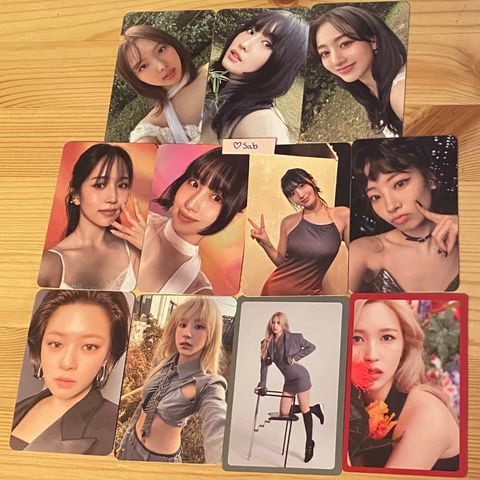 WTS Twice Photocards