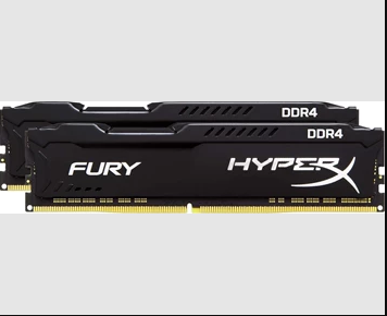 32 GB HyperX Fury Black DDR4 3200Mhz 2x8GB