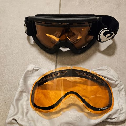 Dragon snowboardbriller / skibriller