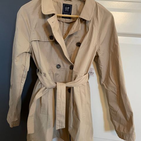 Trenchcoat jente str 13 år, GAP