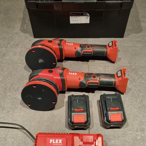 Flex poleringsmaskiner XCE og XFE