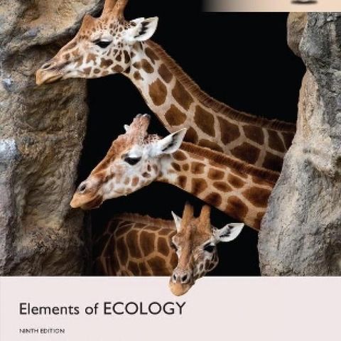 Elements of Ecology Global 9th edition