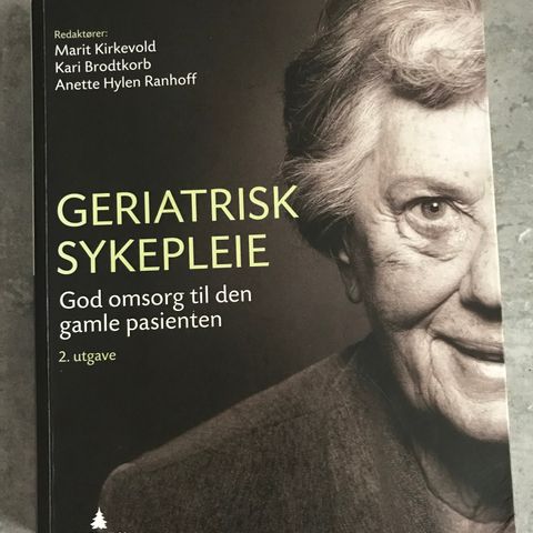 Geriatrisk sykepleie