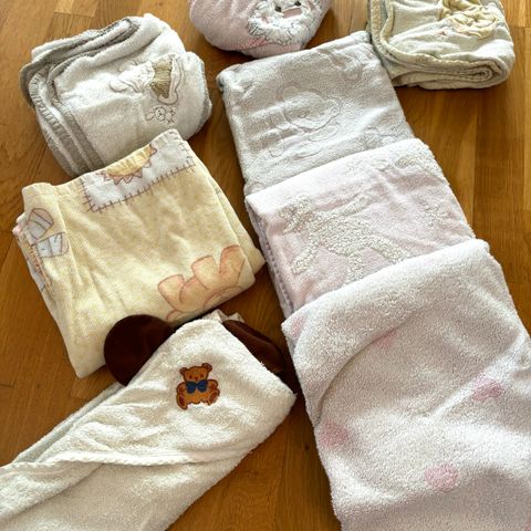 Div baby-håndklær