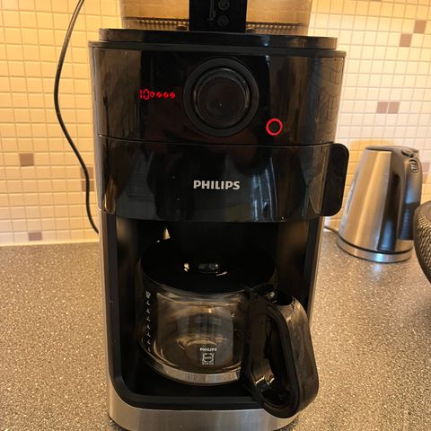 Philips grind and brew kaffemaskin