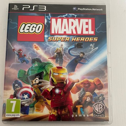 PS3 - Marvel Super Heroes selges!