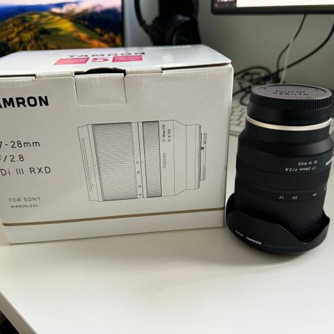 Tamron 17-28mm f 2.8 Di III RXD objektiv til Sony E mount