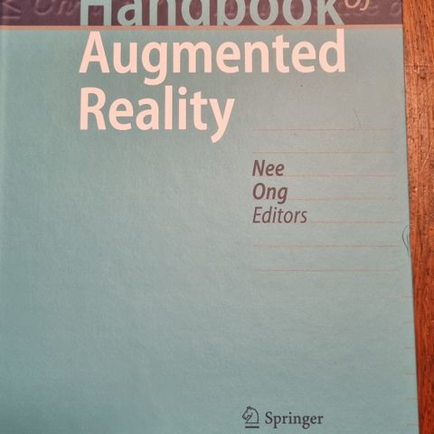 Springer Handbook Argumented Reality