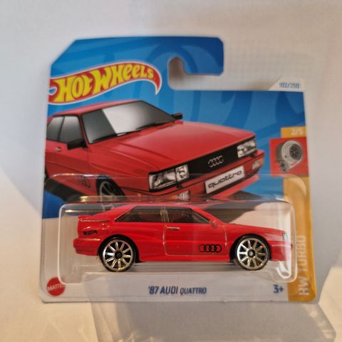 Hot Wheels 1987 Audi Quattro