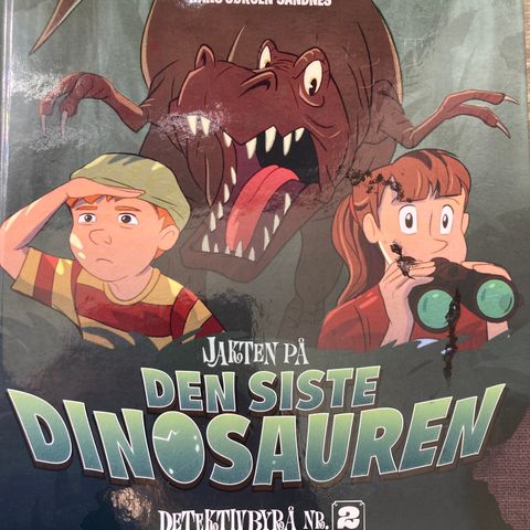 Jakten på den siste dinosauren, bok