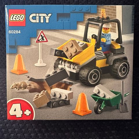 Lego city veiarbeidsbil 60284