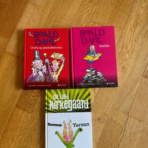 Roald Dahl og Ole Lund Kirkegård