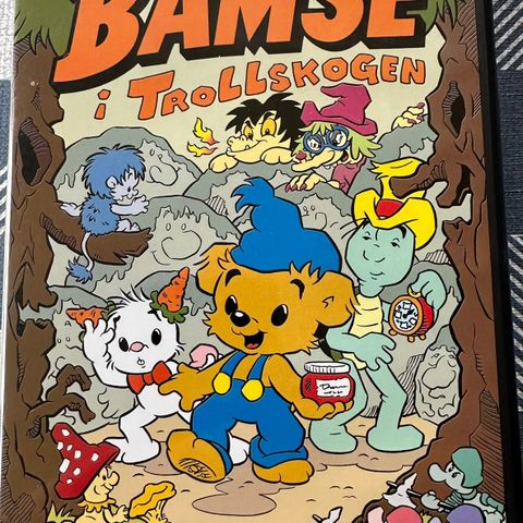 Bamse, verdens sterkeste bjørn.