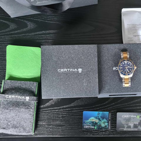 Certina DS Action Sea Turtle Conservancy 43mm