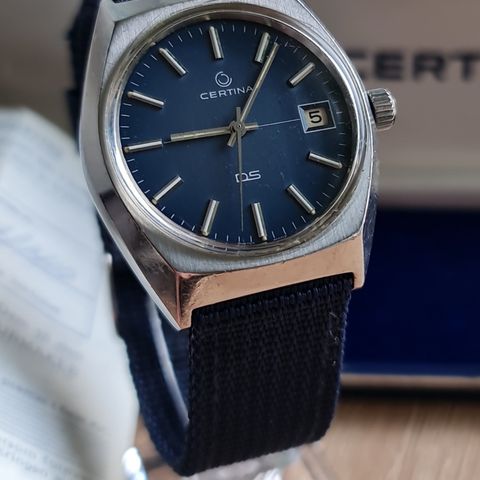 Vintage Certina DS fra 1978